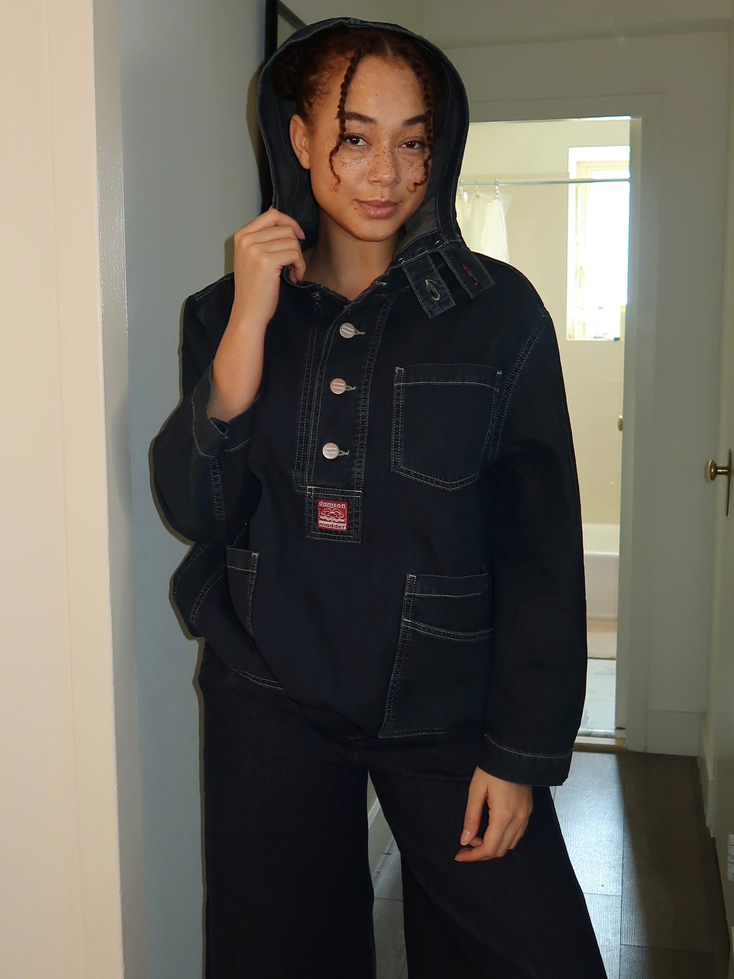 Briar Hoodie in Neptune Wash Blue