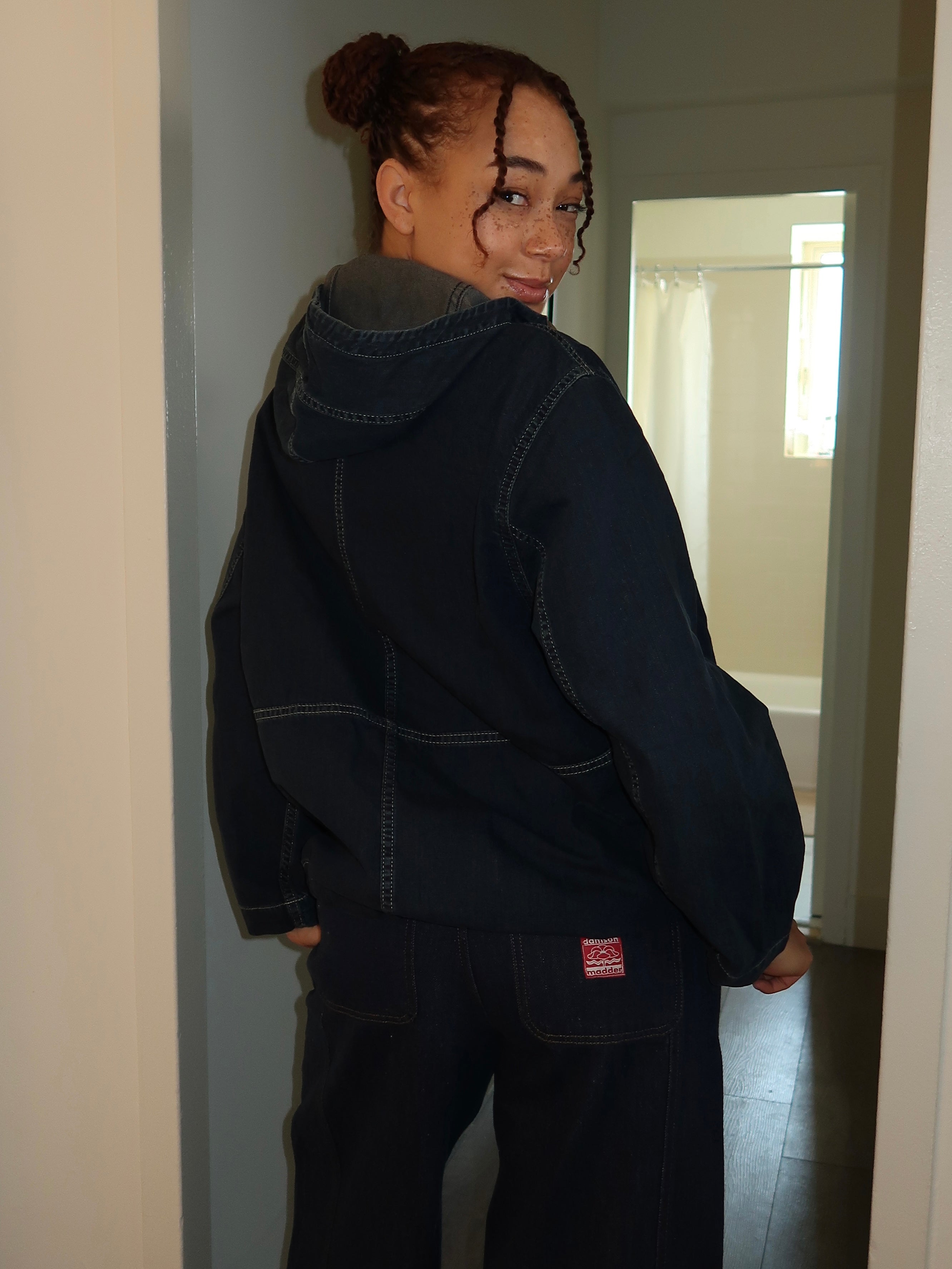 Briar Hoodie in Neptune Wash Blue – Isalis