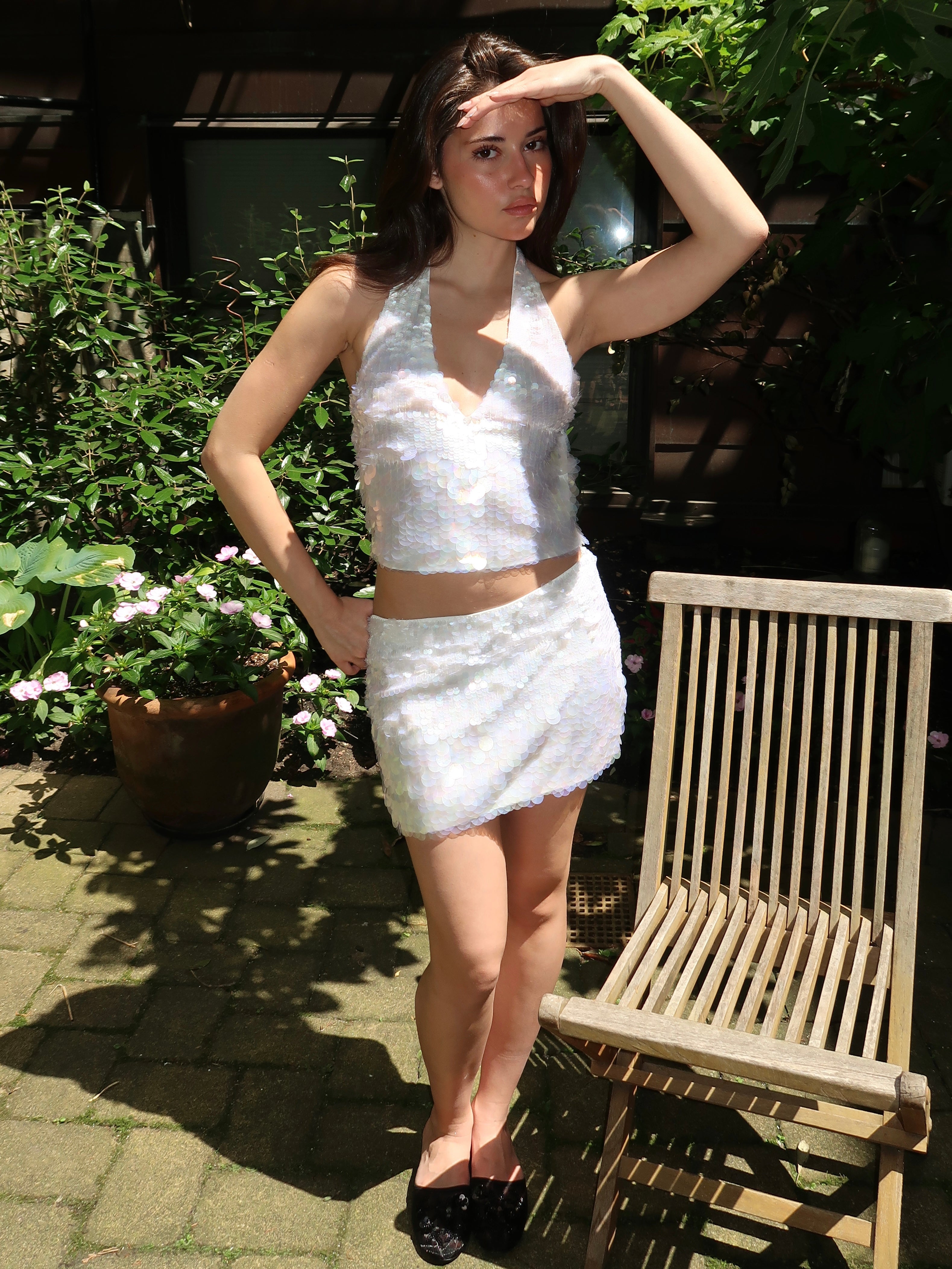 Angel Skirt in White