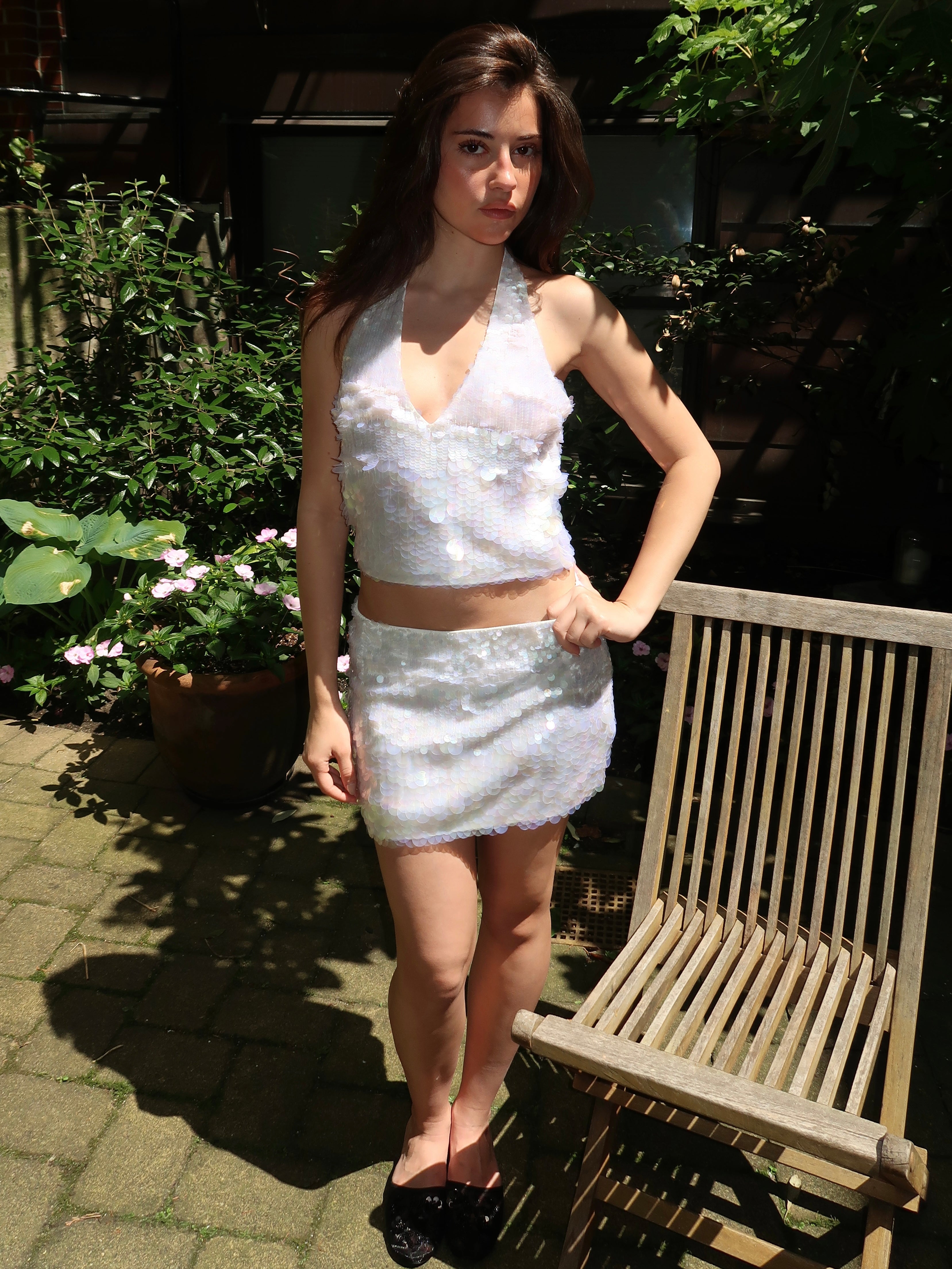 Angel Skirt in White