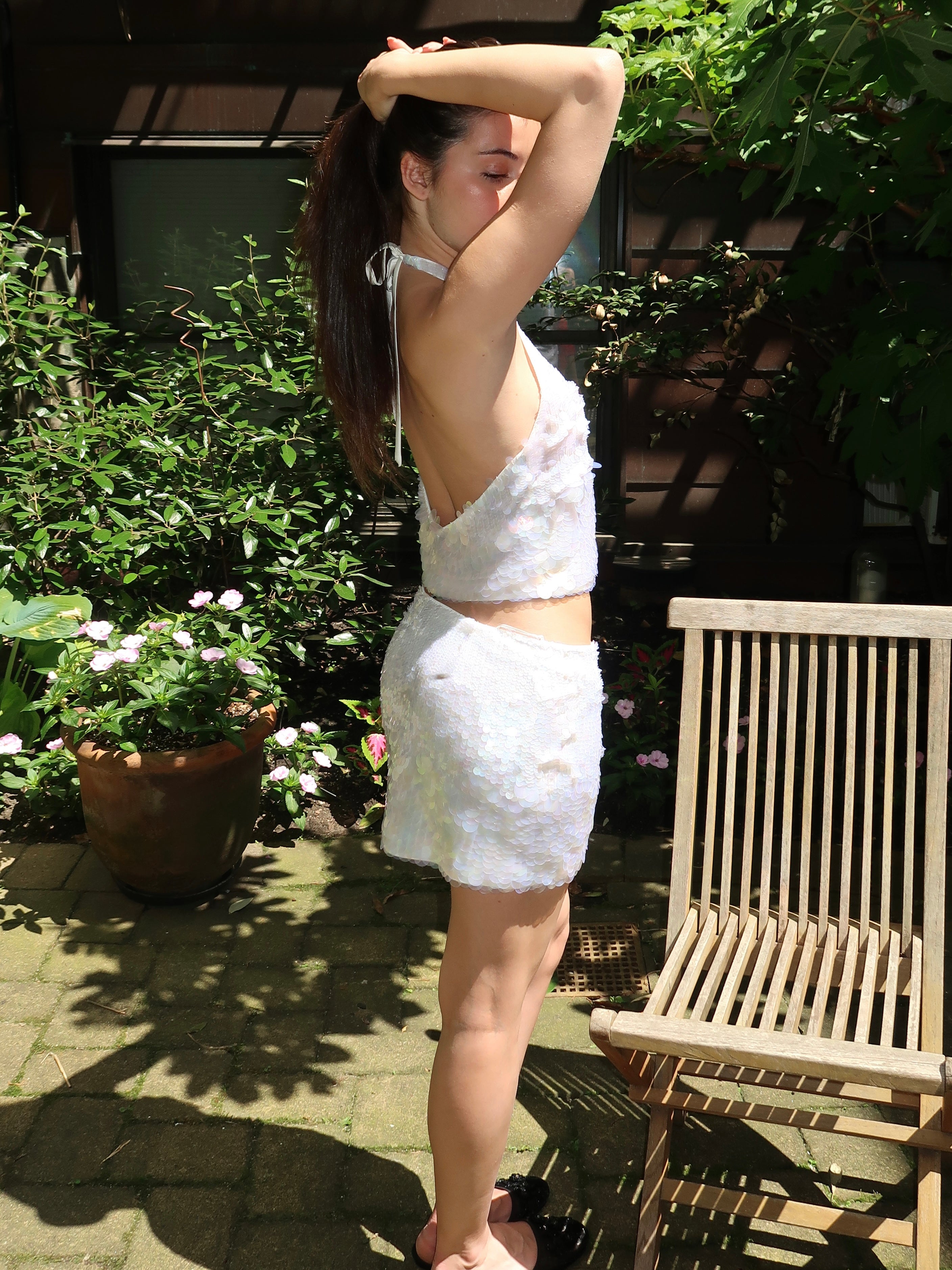 Angel Skirt in White