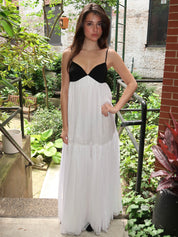 Carioca Dress in Black & White
