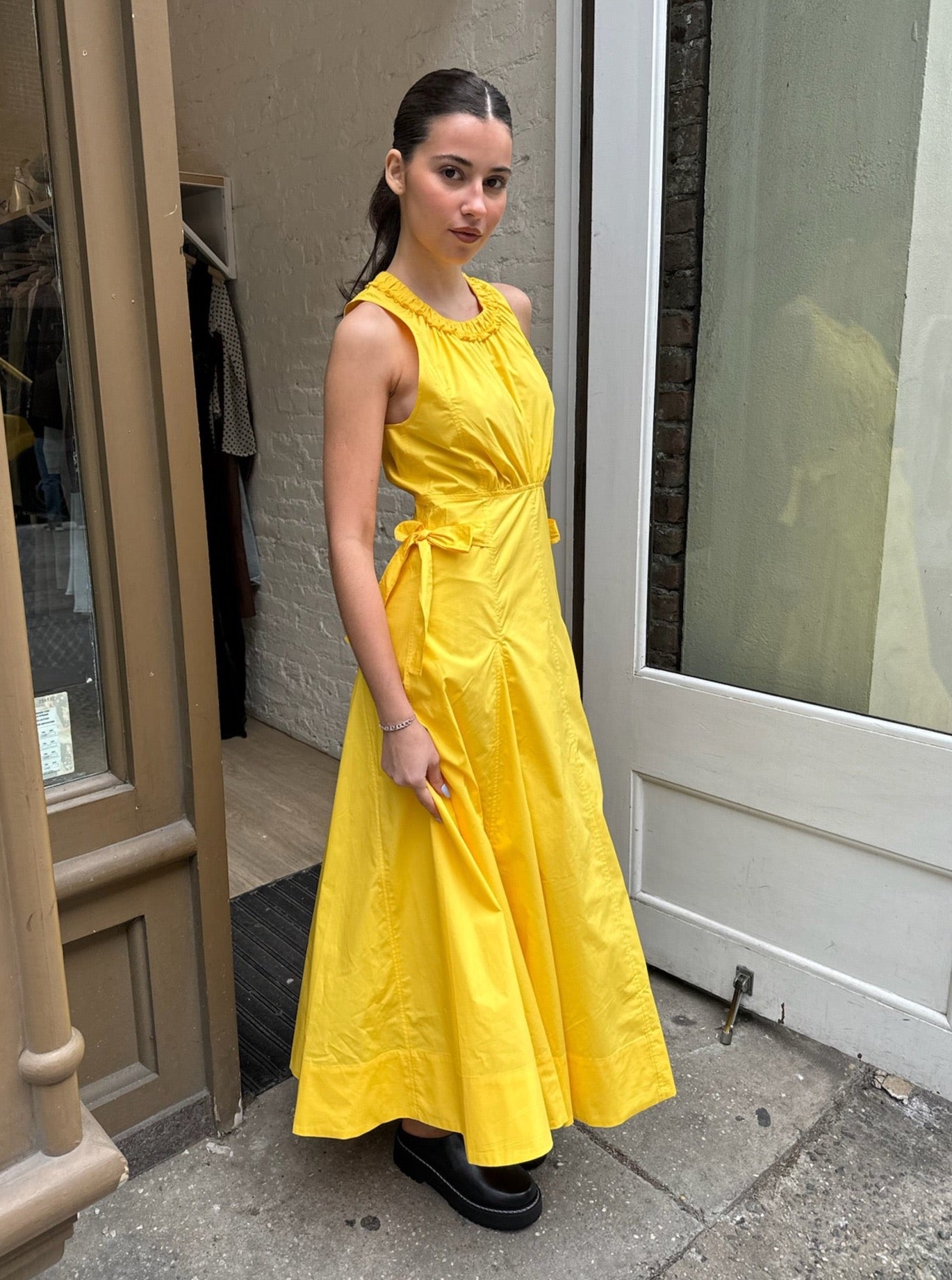 Quinn Dress in Dandelion
