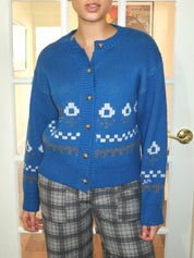 Romily Jumper/Cardigan in Novelty Squirrel