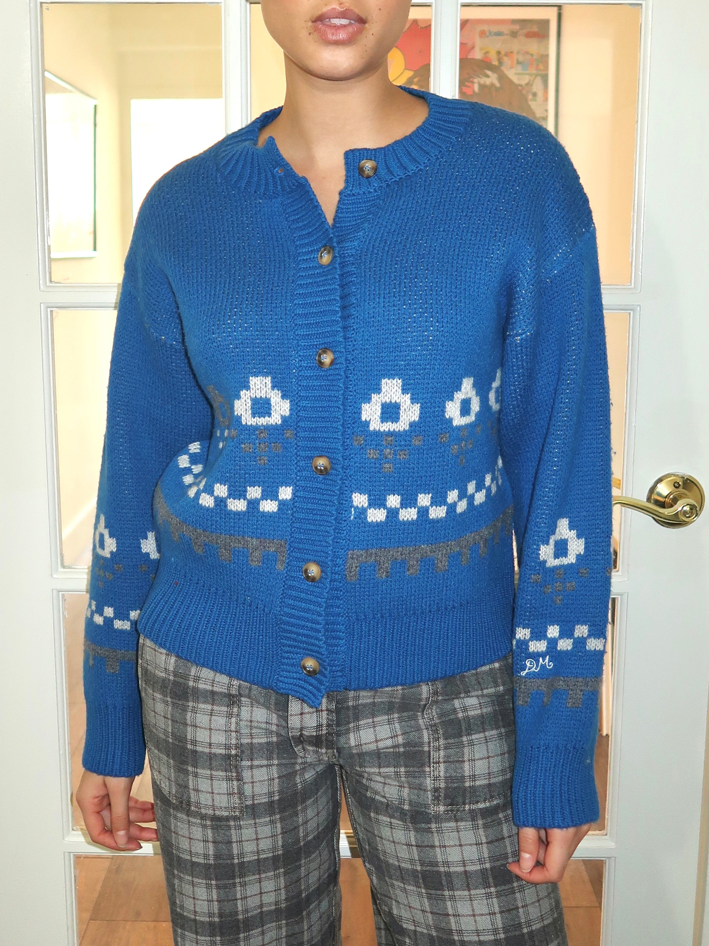 Romily Jumper/Cardigan in Novelty Squirrel