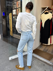 Cowgirl in Vintage Blue