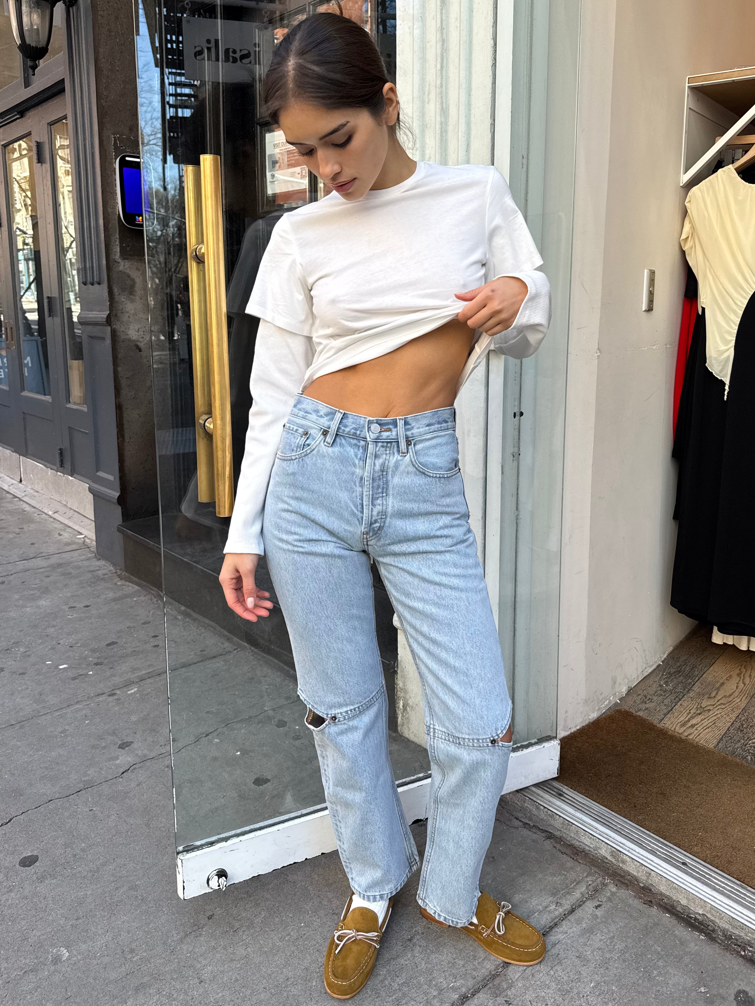 Cowgirl in Vintage Blue
