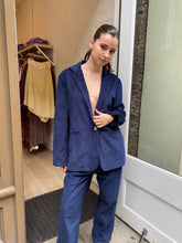 Load image into Gallery viewer, Cord Blazer in Navy
