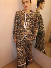 Felice PJ Set in Leopard