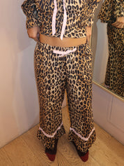 Felice PJ Set in Leopard