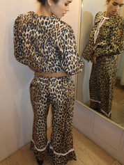 Felice PJ Set in Leopard