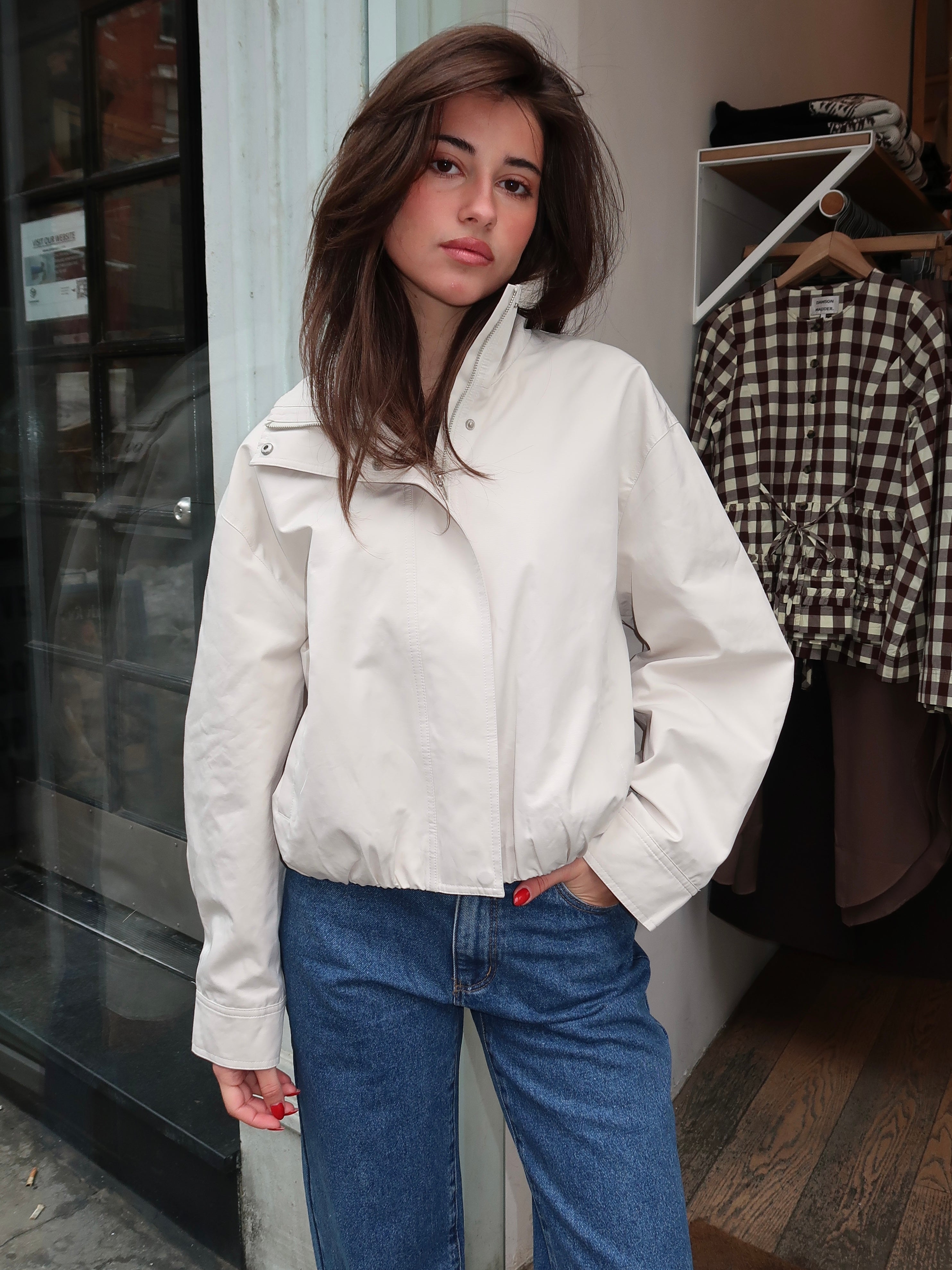 Cooper Jacket in Bone