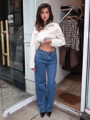 99 Baggy Bella in Mid Blue