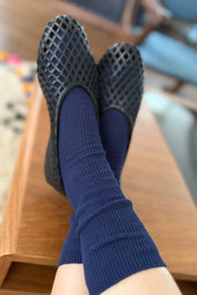 Trouser Socks in Navy