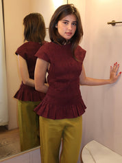 Ale Top in Mulberry