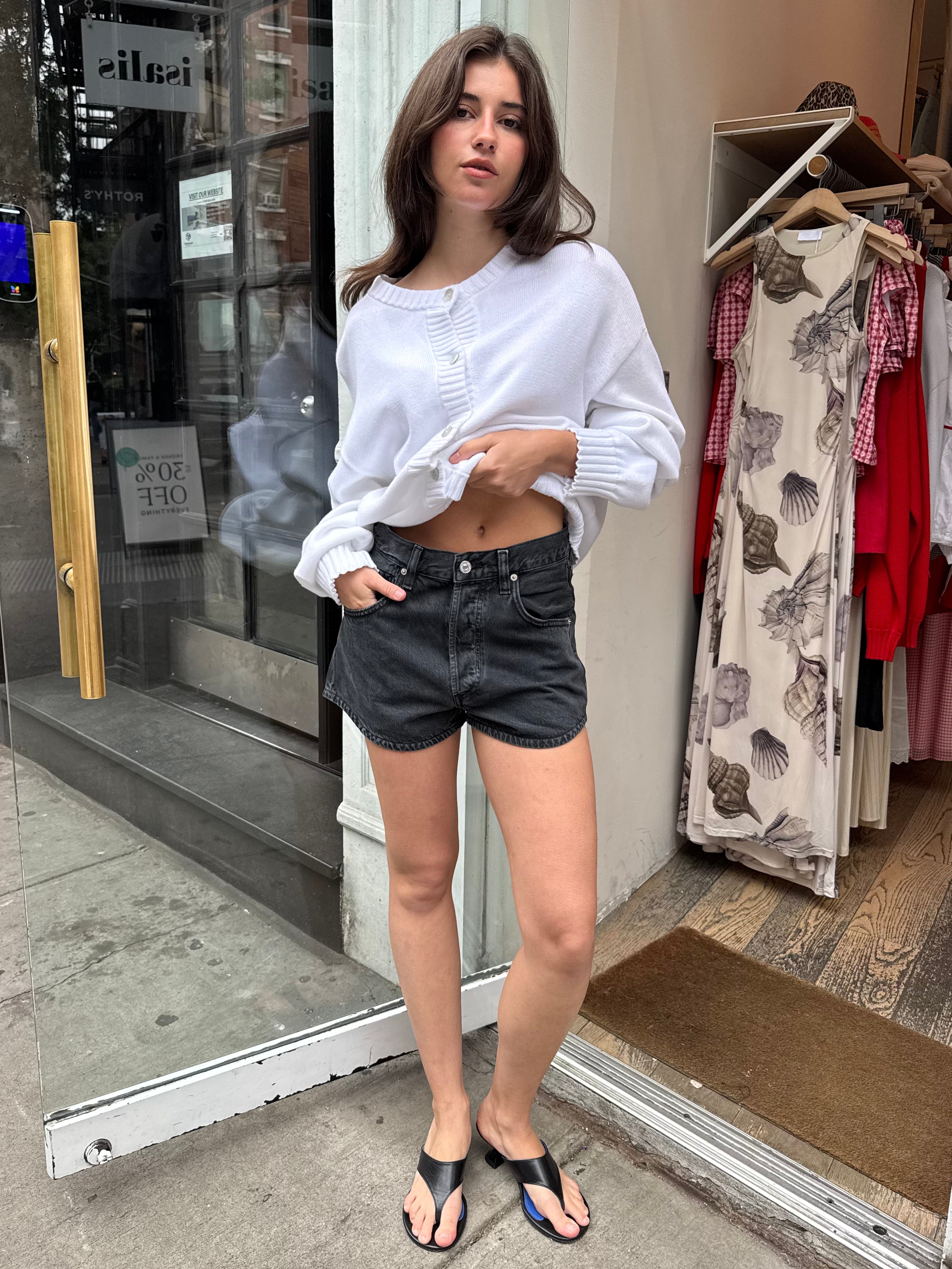 Abita Short in Washed Black