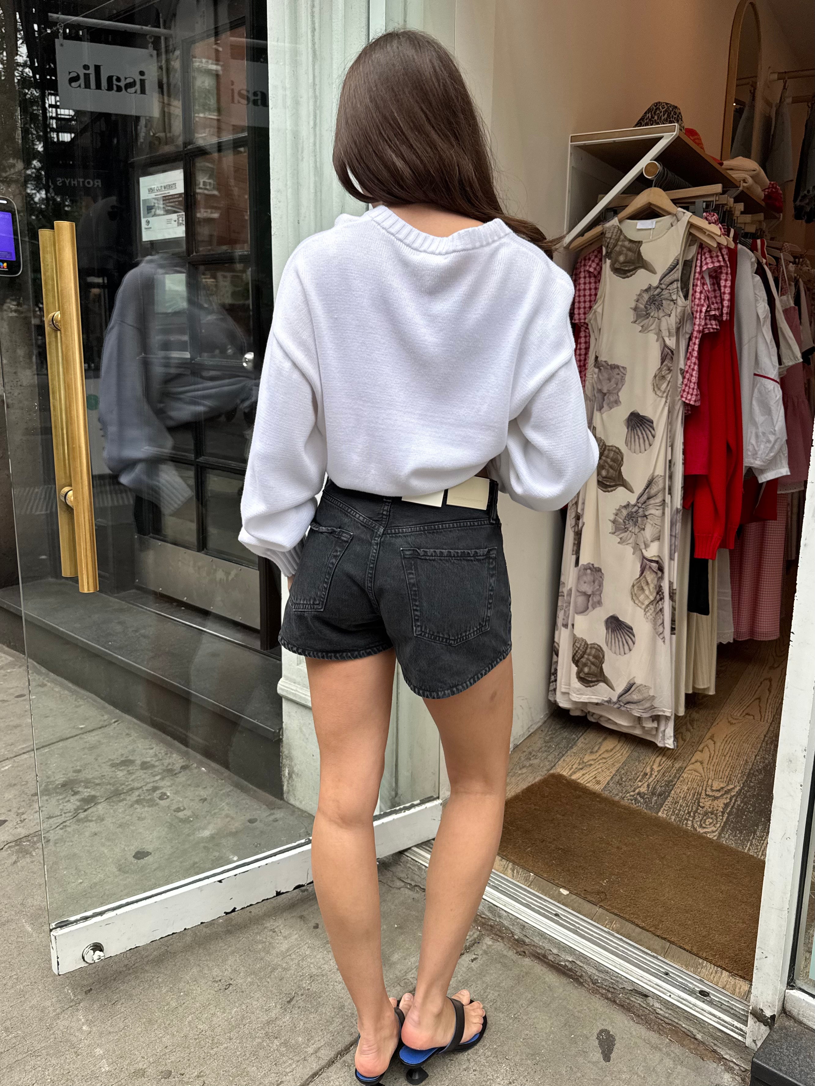 Abita Short in Washed Black