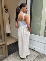Nasser Midi Bicolor Dress