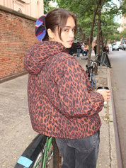 Pearl Puffer in Choco Leopard