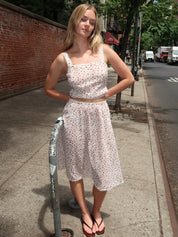 Charlotte Skirt in Watercolour Floral