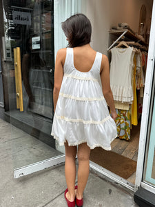 Flora Top in Ivory