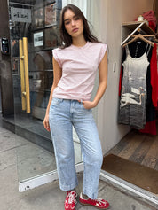 Kacey Mid Rise Cuffed Boyfriend in Berkeley