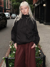 Isaak Bomber Jacket in Black