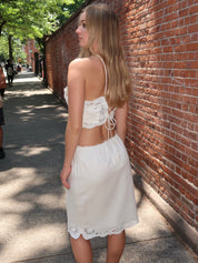 Darya Skirt in Cream