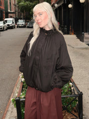 Isaak Bomber Jacket in Black