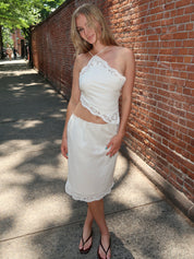Darya Skirt in Cream
