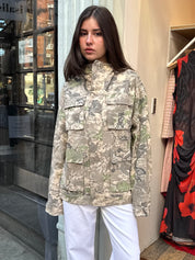 Bambi Twill Jacket in Camo