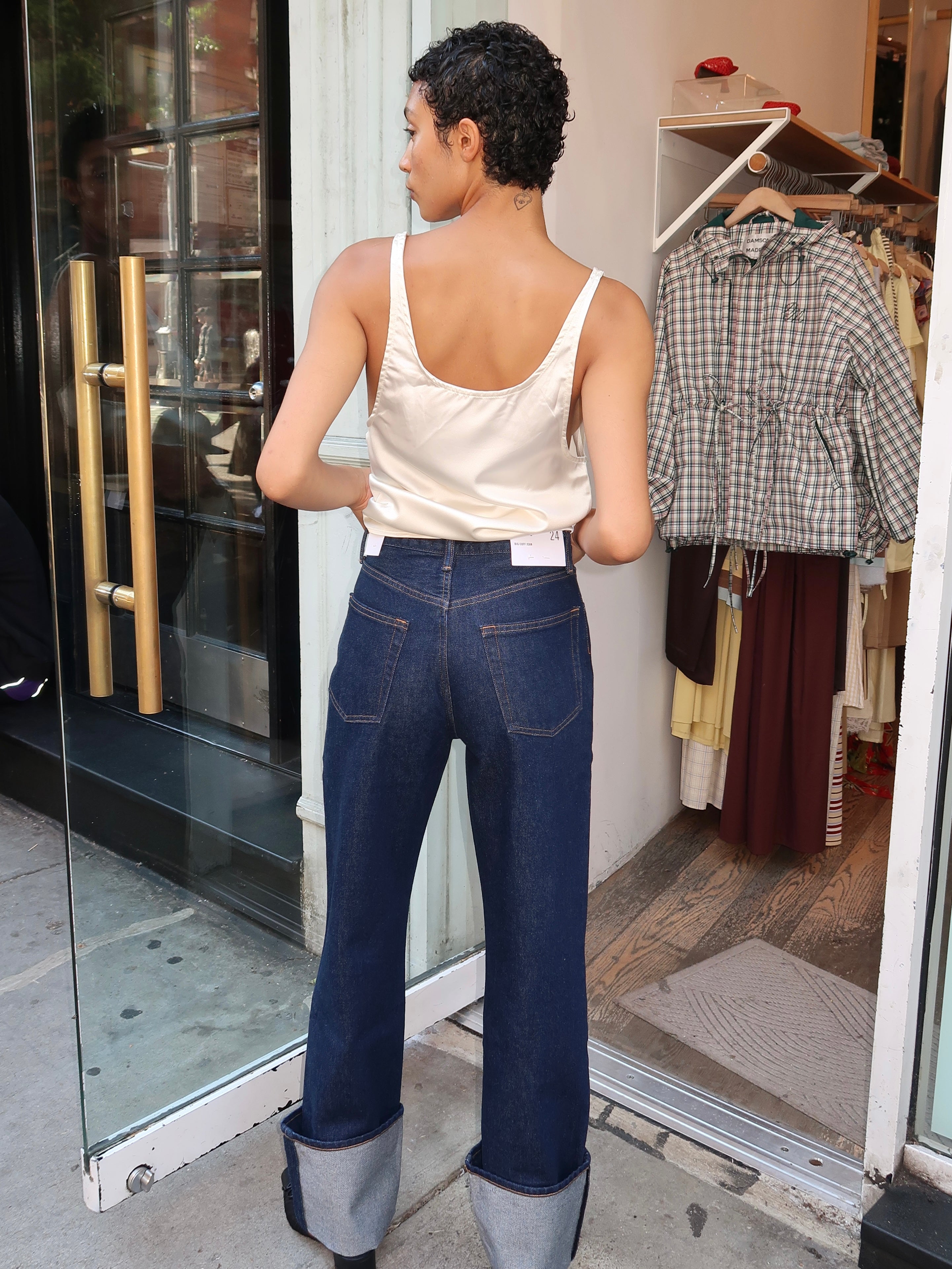 Big Cuff Jean in Rinse