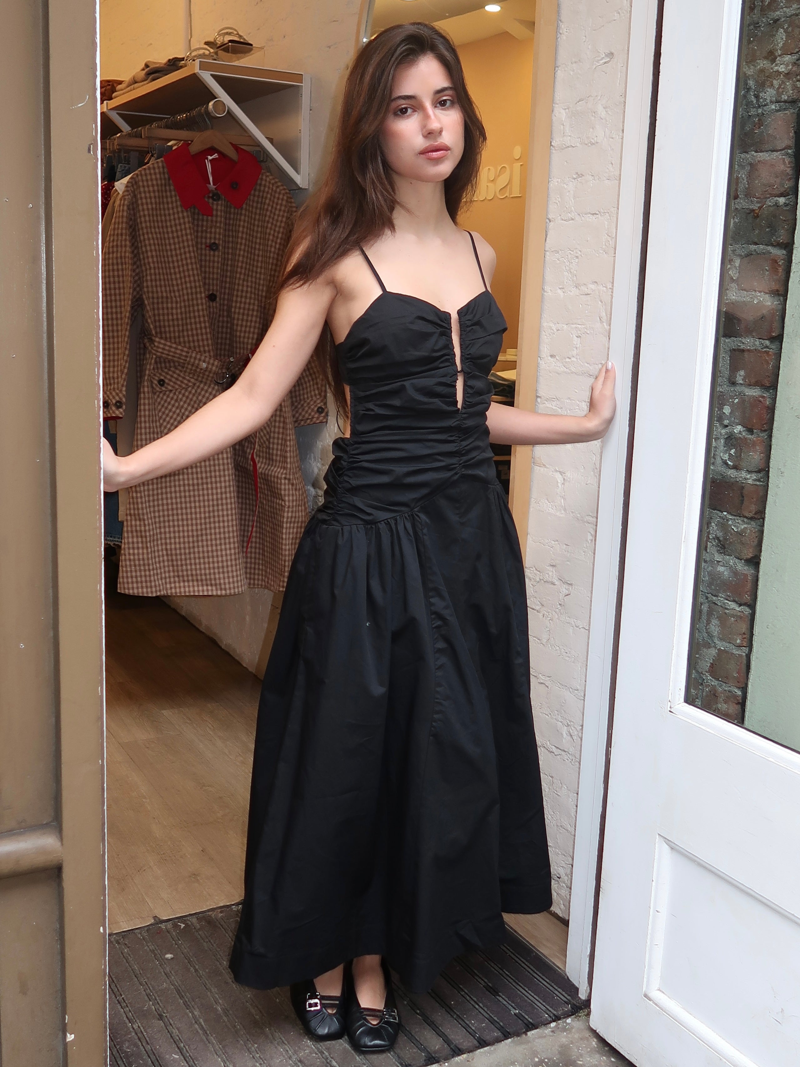 Sawtelle Dress in Black