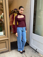 Load image into Gallery viewer, Izabella Sweater in Wine
