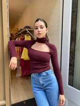 Load image into Gallery viewer, Izabella Sweater in Wine
