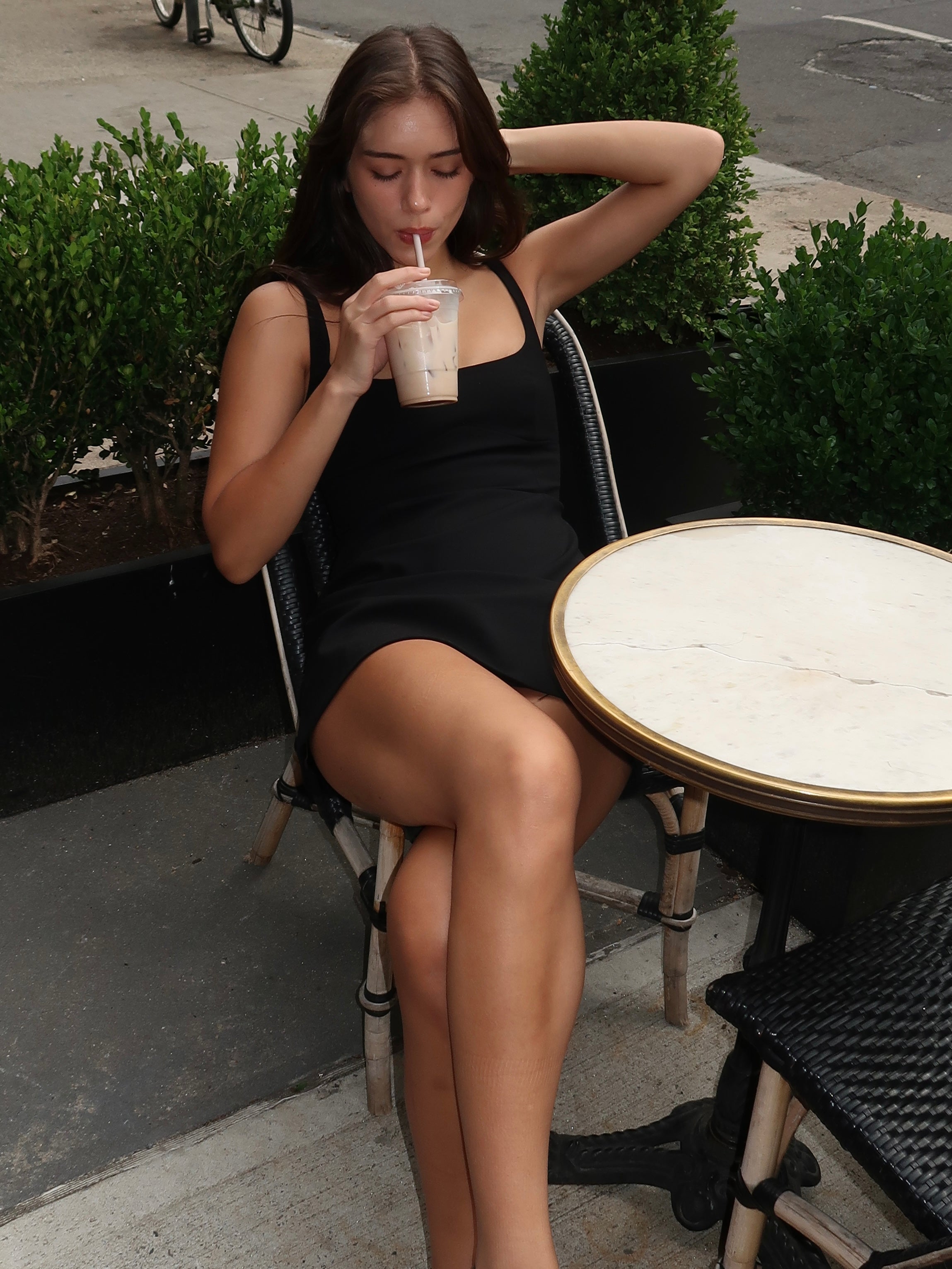 Simon Dress in Black