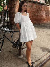 Hugo Dress in White