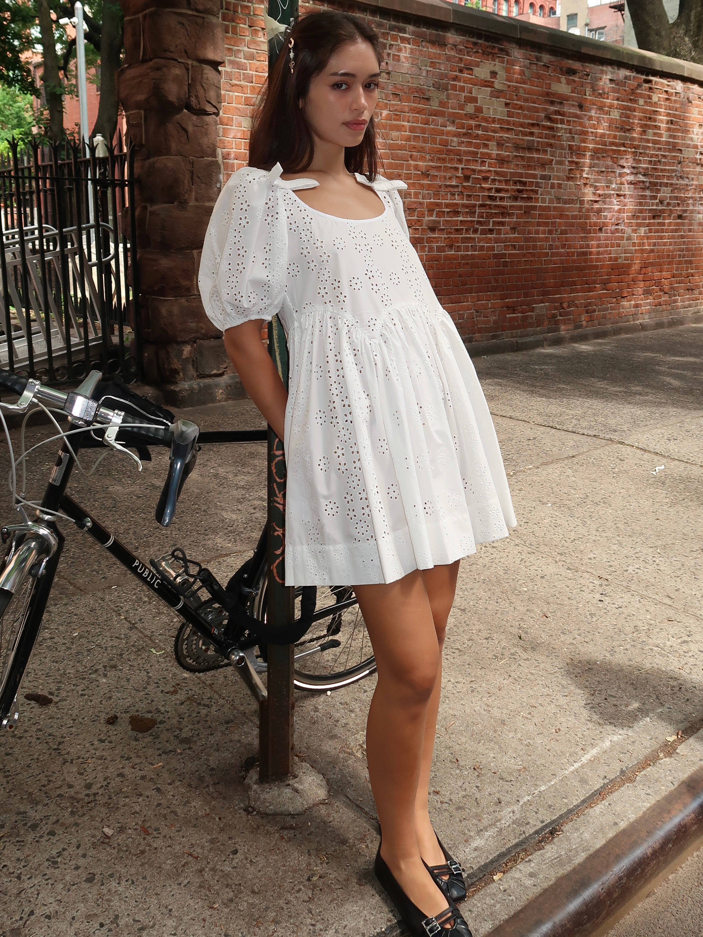 Hugo Dress in White