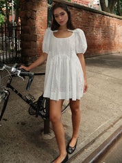 Hugo Dress in White