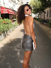Virji Micro Shorts in Smoke