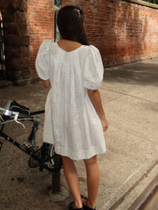Hugo Dress in White