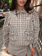 Necco Jacket in Brown Multi