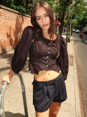 Palisade Top in Black