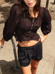 Palisade Top in Black