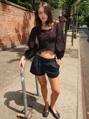 Sago Shorts in Navy