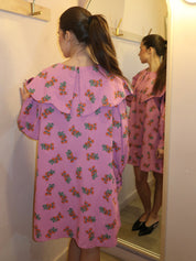 Juicy Tomatoes Big Collar Dress