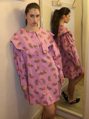 Juicy Tomatoes Big Collar Dress