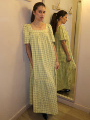Spicy Window Bambula Crep Dress