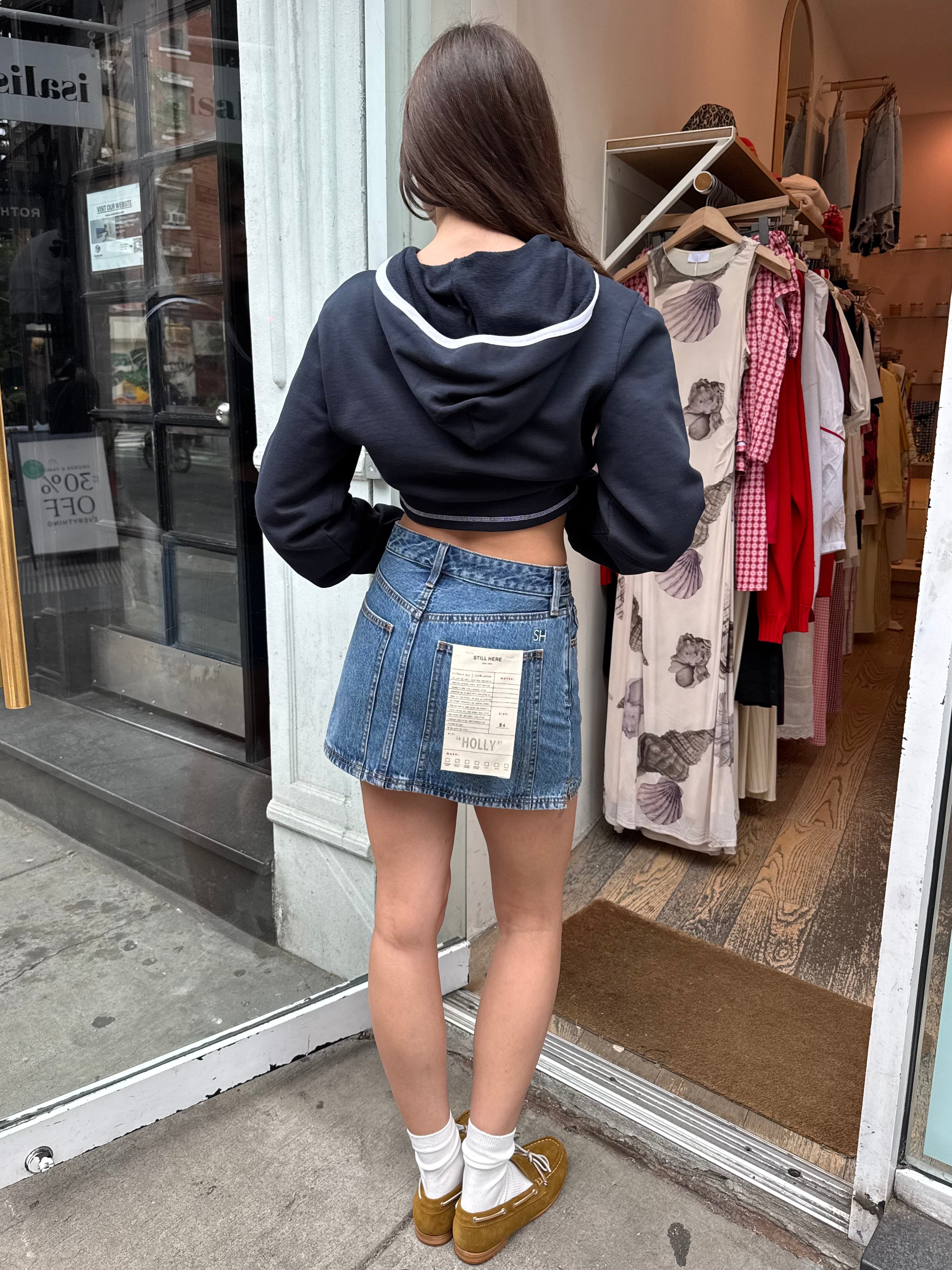 Holly Skirt in Classic Blue