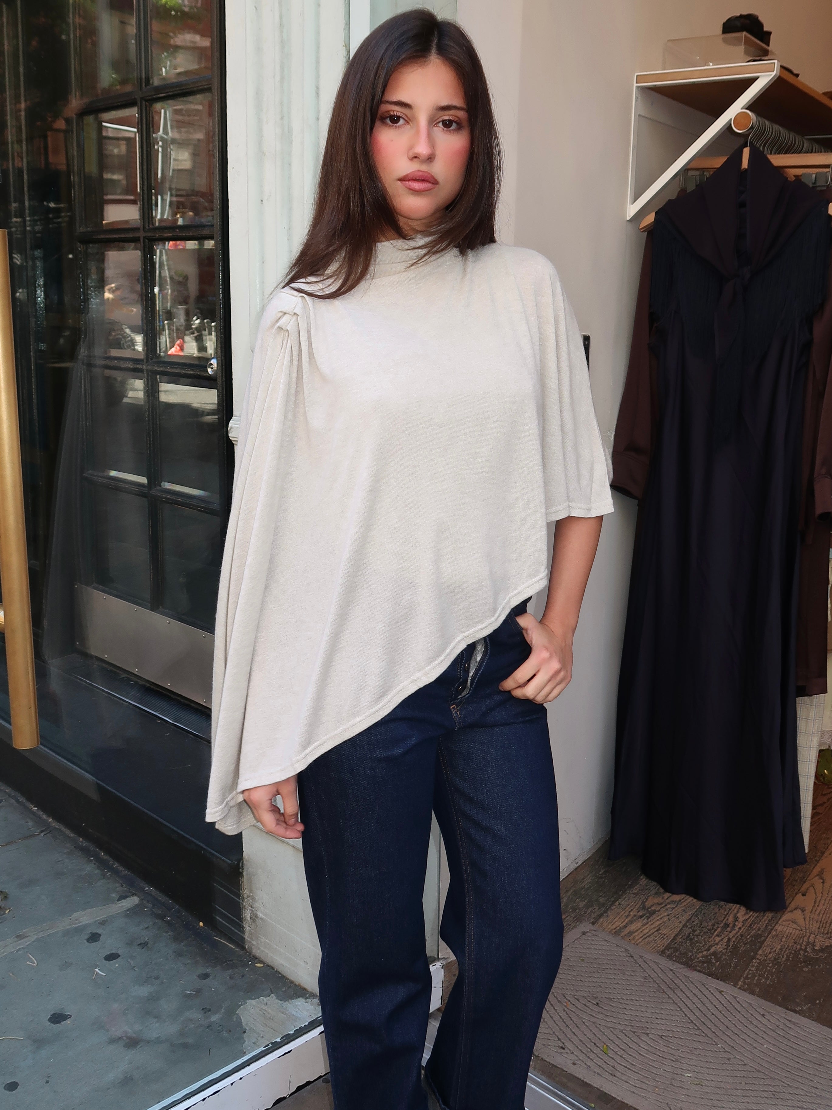 Jailene Top in Heather